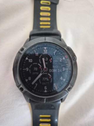 Reloj Garmin 6X Pro Negro/Amarillo + Cable Cargado