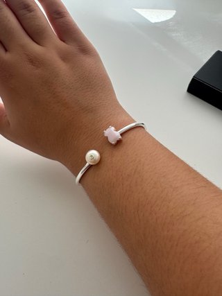 Pulsera Tous Oso Rosa y Perla sin estrenar