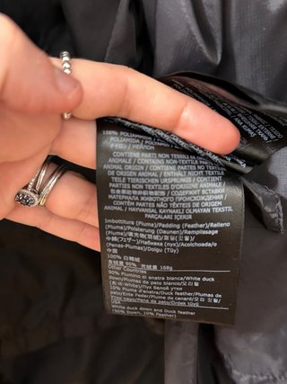 Piumino Peuterey Nero Taglia XXL