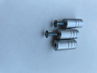 Tiradores para armarios/cajones (6 unidades)