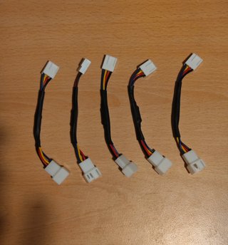 5 Cables Reductores de Velocidad Ventilador