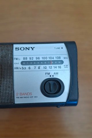 Radio Sony ICF-303 2 Bandas FM/AM