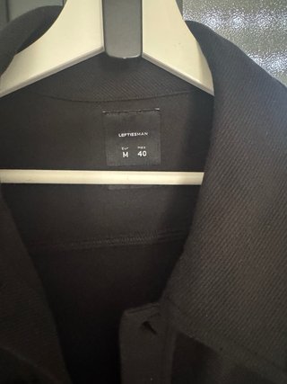 Chaqueta informal hombre negra Talla M
