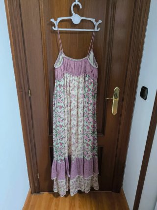 Vestido largo Zara floral