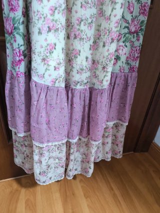 Vestido largo Zara floral