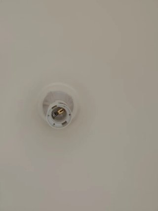 Lote de 3 lámparas colgante de plástico blanco