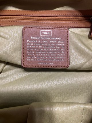 Bolso Tous estampado floral de viaje