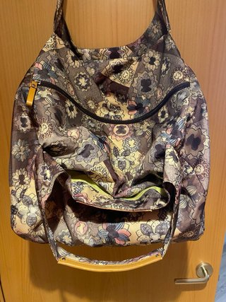 Bolso Tous estampado floral de viaje