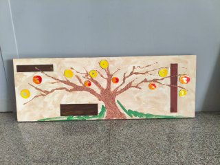 Cuadro decorativo árbol frutal
