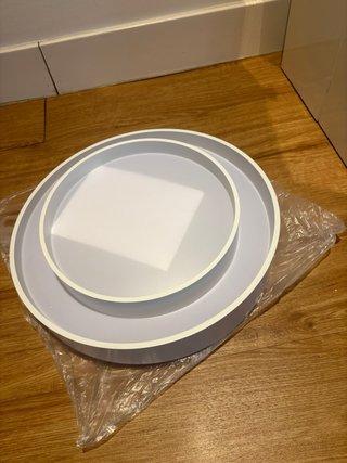 Lámpara de techo moderna blanca