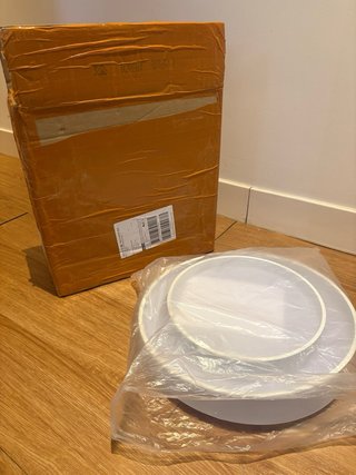 Lámpara de techo moderna blanca