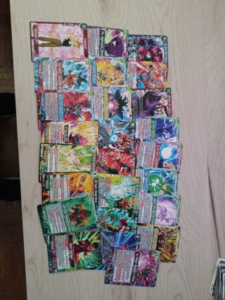 Colección Cartas Dragon Ball 25
