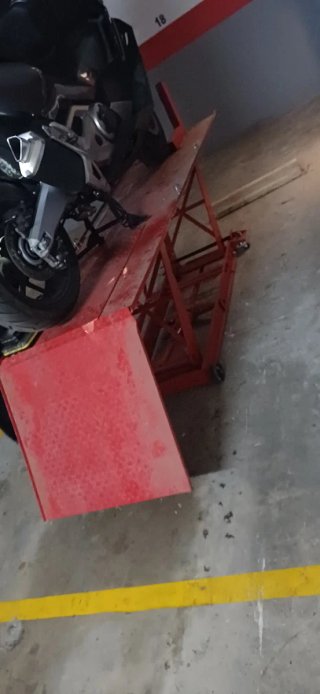 Plataforma elevadora para motos