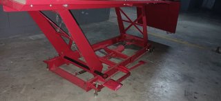 Plataforma elevadora para motos