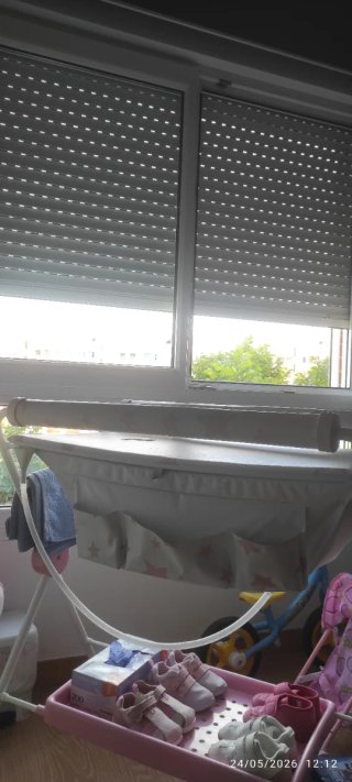 Bañera tijera para bebé