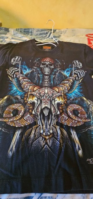 Camiseta Calavera Pirata S
