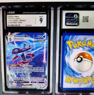 Inteleon VMAX CGC 9 Fusion Strike Holo
