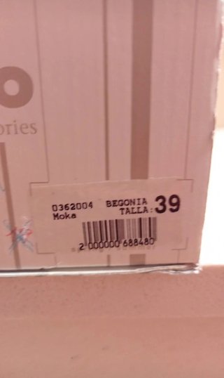 Sandalias FOSCO Begonia Piel Talla 39