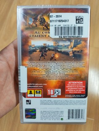 God of War Chains of Olympus PSP precintado
