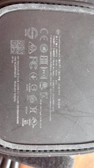 dock station para portátil HP 230W, HSN IX01