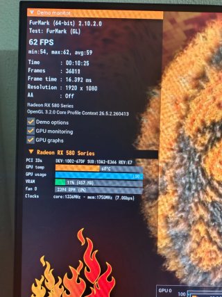 Sapphire RX 580 Tarjeta Gráfica