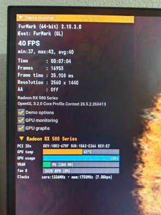 Sapphire RX 580 Tarjeta Gráfica