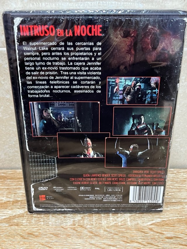 INTRUSO EN LA NOCHE DVD NUEVO EMBALADO 1989