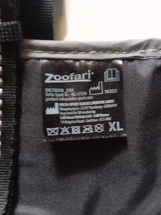 Arnés para Perro XL Negro