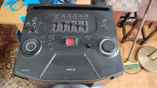 Altavoz Torre Poss PSBTST400 Negro/Morado