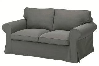 Sofá 3 plazas, 2 plazas y sillón gris