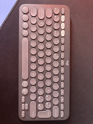 Teclado Logitech Pebble Keys 2 K380s Negro/Gris