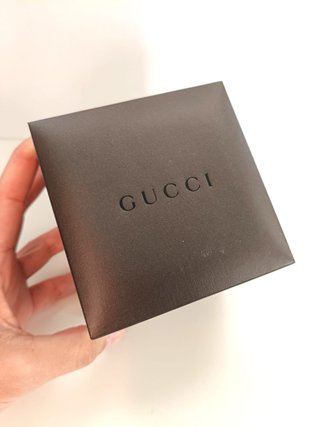 Orologio Gucci Quadrato Nero e Argento