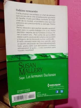 Libro "Delicioso reencuentro" de Susan Mallery.