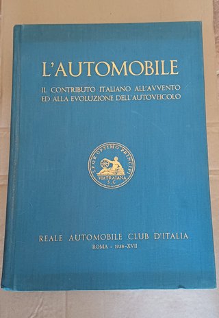 L'Automobile di Canestrini  - ACI  Anno 1938