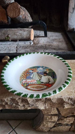 Piatto rendiresto Pulcinella