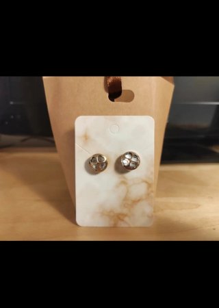 Pendientes Folli Follie Corazón Oro Rosa