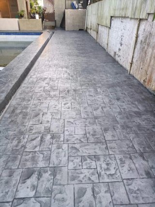 Hormigón impreso y pulido