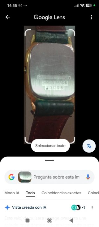 Omega Reloj de Pulsera Mujer Oro y Verde