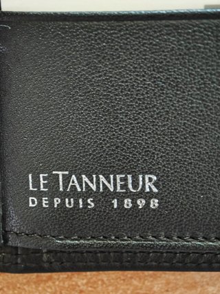Portafoglio Le Tanneur Pelle Nero