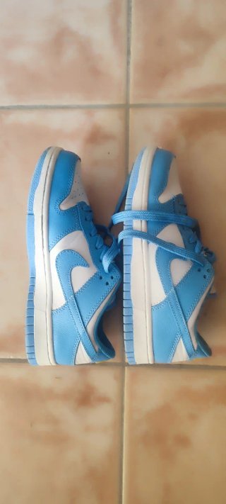 Zapatillas Nike Dunk Azul y Blanco