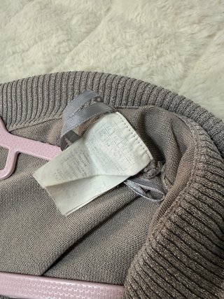 Chaqueta corta plateada brillante