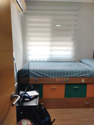 Cama nido con escritorio y armario