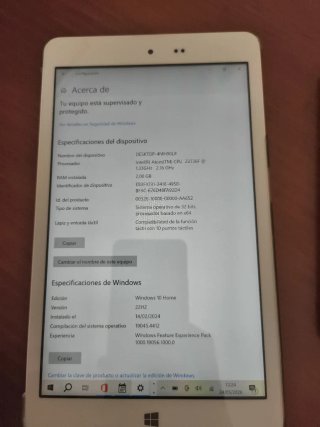 Tablet Chuwi Hi8 Windows 10 Blanca