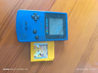 Nintendo Game Boy Color Azul + Cartucho Pokémon Am