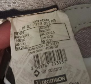 Patines en línea Oxelo niño Talla 32-35