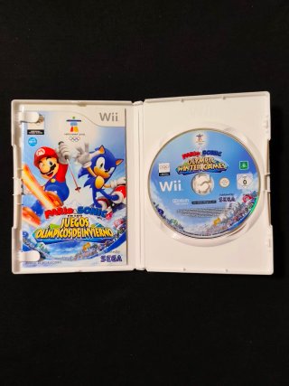 Mario & Sonic Juegos Olimpicos de Invierno. Wii.