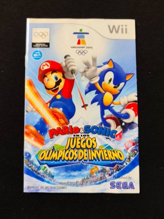 Mario & Sonic Juegos Olimpicos de Invierno. Wii.