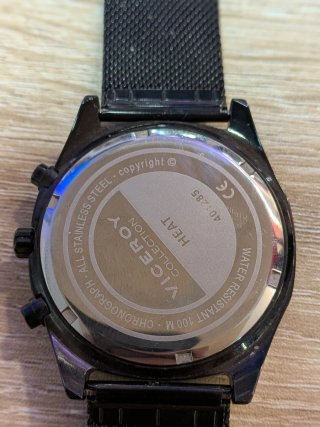 Reloj Viceroy Cronógrafo Negro Hombre