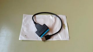 Contenitore per disco rigido da 2,5" + cavo da SATA a USB 3.0