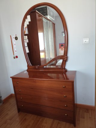 Dormitorio completo madera
